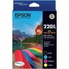 Epson 220 XL Genuine Ink Cartridges Value Pack