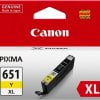 Canon CLI 651 XL Yellow Genuine Ink Cartridge
