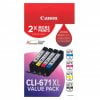 Canon CLI 671 XL Genuine Ink Cartridges Value Pack