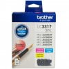 Brother LC3317 CMY Colour Pack Genuine Ink Cartridges