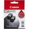 Canon PG510 Black Twin Pack Genuine Ink Cartridges