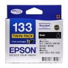 Epson 133 Black Genuine Twin Pack