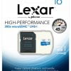 Lexar High Performance 300x Micro SDHC UHS-I Card – 16GB