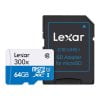 Lexar High Performance 300x Micro SDHC UHS-I Card – 64GB