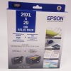 Epson 29XL Black and 29 Colour Genuine Ink Cartridges Value Pack