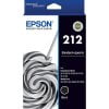 EPSON 212 BLACK GENUINE INK CARTRIDGE.