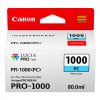 Canon PFI-1000PC Photo Cyan Genuine Ink Tank